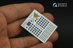 Quinta Studio QD48266 He 111H-3/H-6 3D-Printed &amp;amp; coloured Interior on decal paper ( ICM ) 1/48 – imagen 11