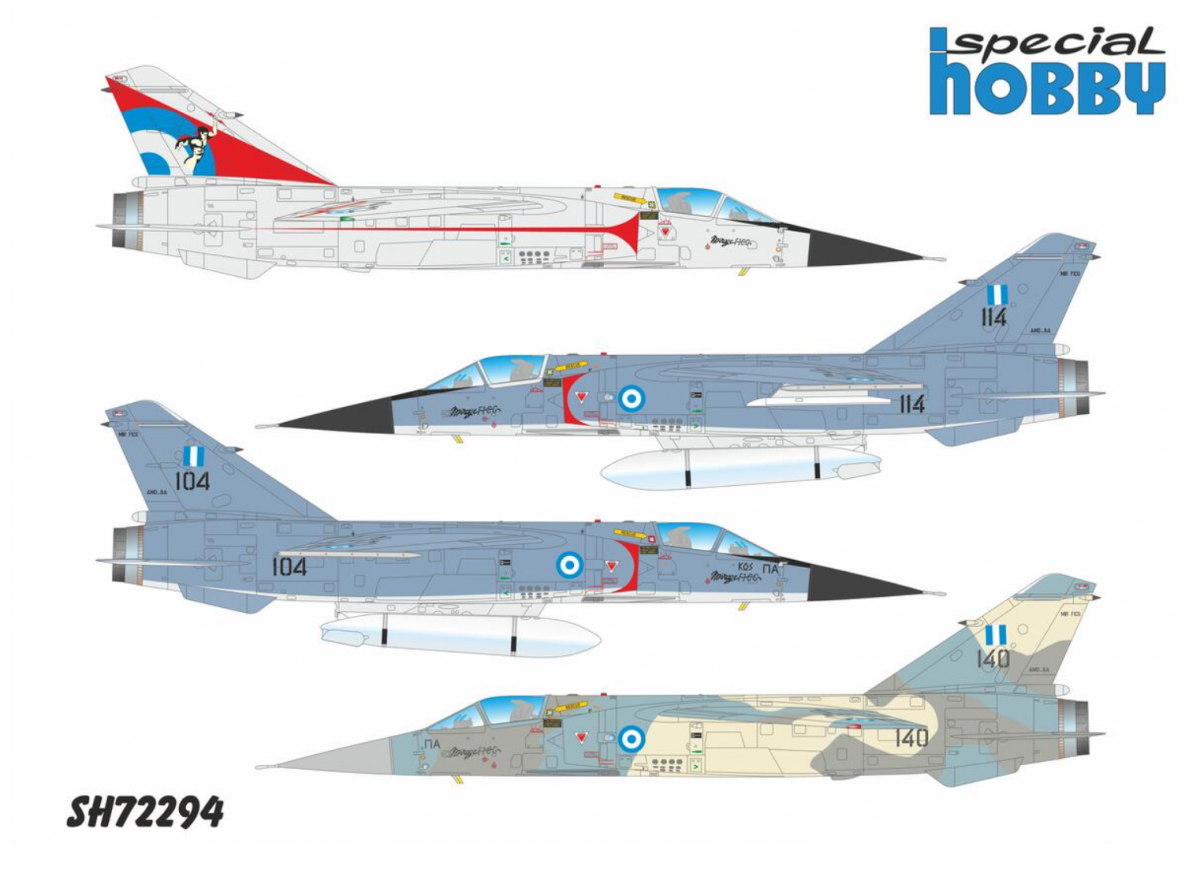 Special Hobby 72294 Mirage F.1. CG 1/72 – zdjęcie 4