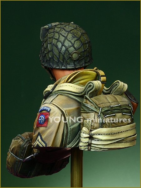Young Miniatures YM1824 US Paratroopers 82nd Airborne Normandy 1944 1/10 – Bild 7