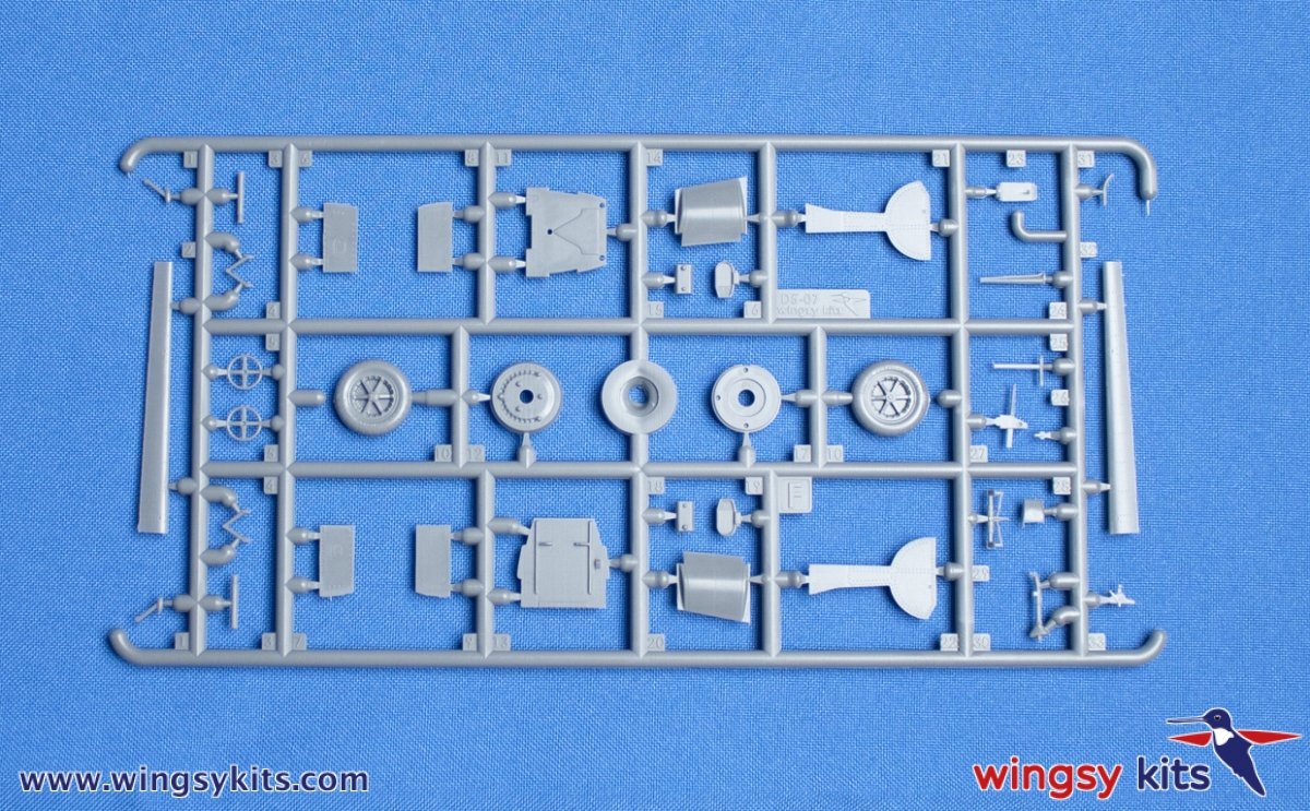 Wingsy Kits D5-08 German WWII Fighter MESSERSCHMITT Bf 109 E-3 1/48 – imagen 7
