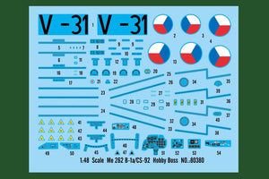 Hobby Boss 80380 Me 262 B-1a/CS-92 1/48 – zdjęcie 3