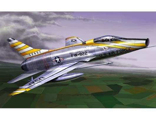 Trumpeter 01649 F-100D Super Sabre (1/72) 
