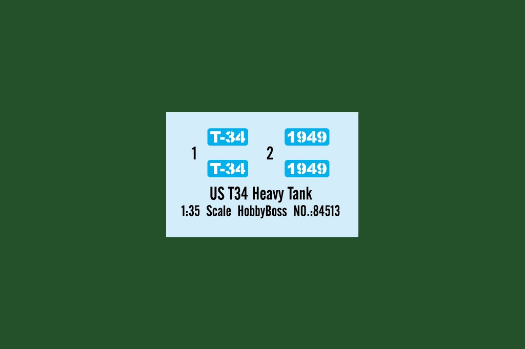 Hobby Boss 84513 Char lourd américain T34 1/35 – image 3