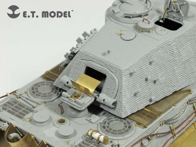 E.T. Model E35-033 WWII German KING TIGER （Porsche Turret）(For DRAGON Kit) 1/35 – immagine 5