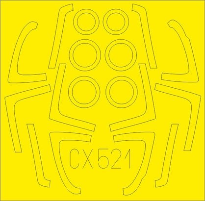 Eduard CX521 F/ A-18E TFace ACADEMY 1/72