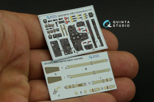 Quinta Studio QD32129 Hs 129B-2 3D-Printed &amp;amp; coloured Interior on decal paper ( Zoukei-Mura ) 1/32 – Bild 10