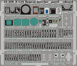 Eduard 32529 F-14A interior 1/32 Tamiya – Bild 2