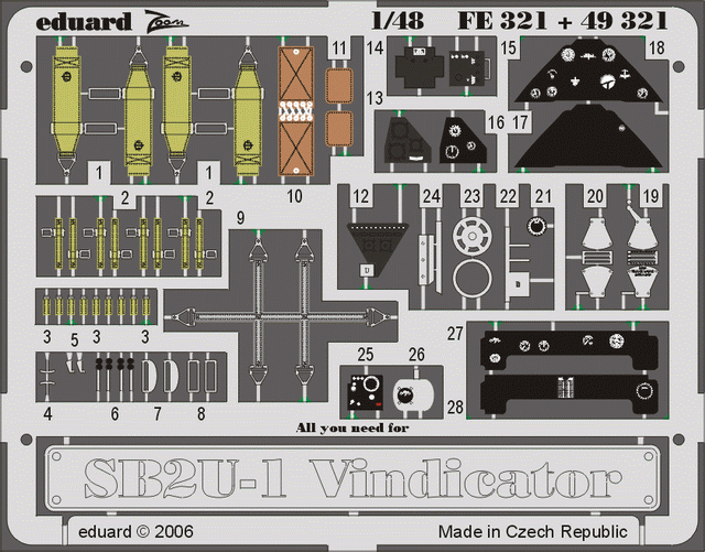 Eduard BIG4861 B-25B Miniatures précises au 1/48 – image 3