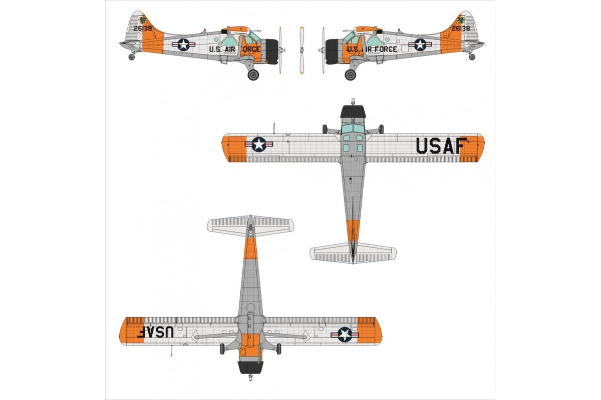 Dora Wings 48059 L-20A/U-6A Beaver 1/48 – immagine 6
