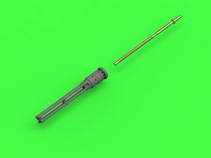 Master AM-48-126 Mi-24 (Hind D/E) - JakB-12.7 machine gun barrel and DUAS probe (metal and resin parts) 1/48 – immagine 3