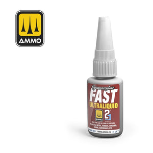 Ammo by Mig 8231 Glue Cyanocrylate Fast Ultraliquid 21g