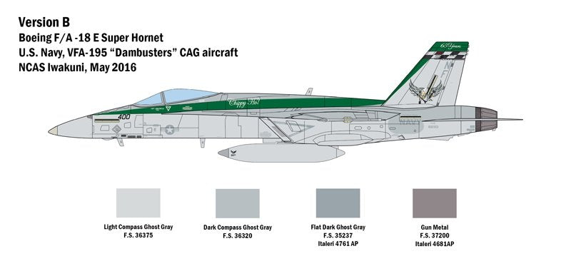 Italeri 2791 F/A-18 E SUPER HORNET 1/48 – Bild 3