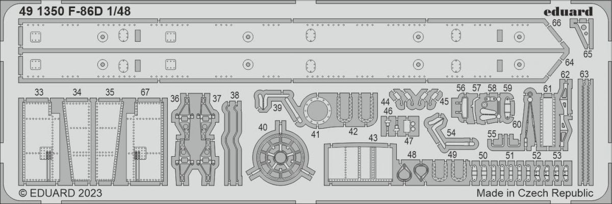 Eduard 491350 F-86D REVELL 1/48 – zdjęcie 2