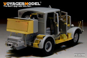 Voiture militaire Hanomag SS100 de la Seconde Guerre mondiale avec transporteur de roquettes V2, modèle Voyager PE35789, pour TAKOM 2110, échelle 1/35 – image 11