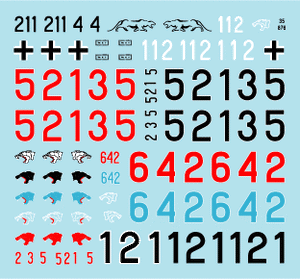 Star Decals 35-876 Panther Ausf D Été de 43 1/35 – image 3