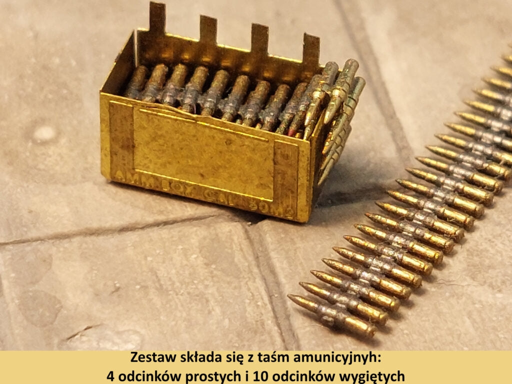 Point of no Return 3524055 Elastyczne taśmy amunicyjne 0,5 &amp;quot; / Flexible Ammunition Belts 1/35 – imagen 3