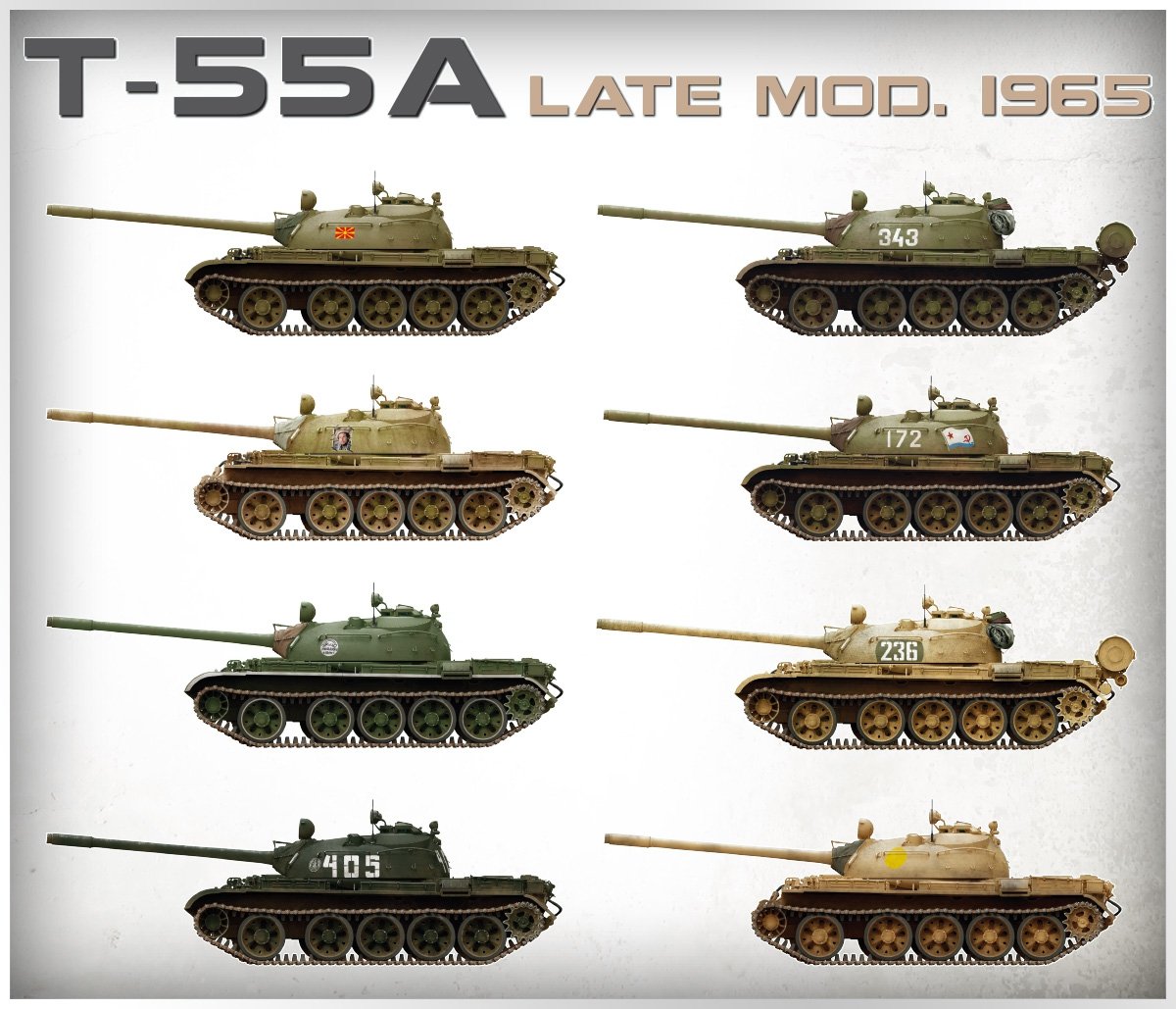 MiniArt 37023 T-55A LATE MOD. 1965 1/35 – imagen 2