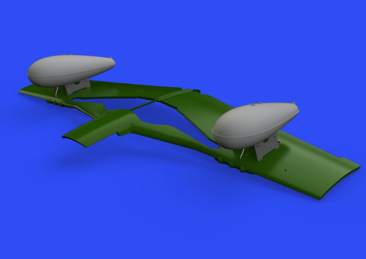 Eduard 648531 P-51D 110gal fuel tank 1/48 EDUARD – imagen 2