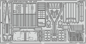 Eduard 32995 Tornado ECR undercarriage ITALERI 1/32 – imagen 2