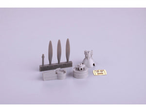 Eduard 648289 Bf 109F propeller EARLY EDUARD 1/48 – immagine 5
