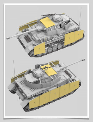 Rye Field Model 5046 Panzerkampfwagen IV Ausf.H Sd.Kfz.161/1 EARLY RPODUCTION 1/35 – imagen 2