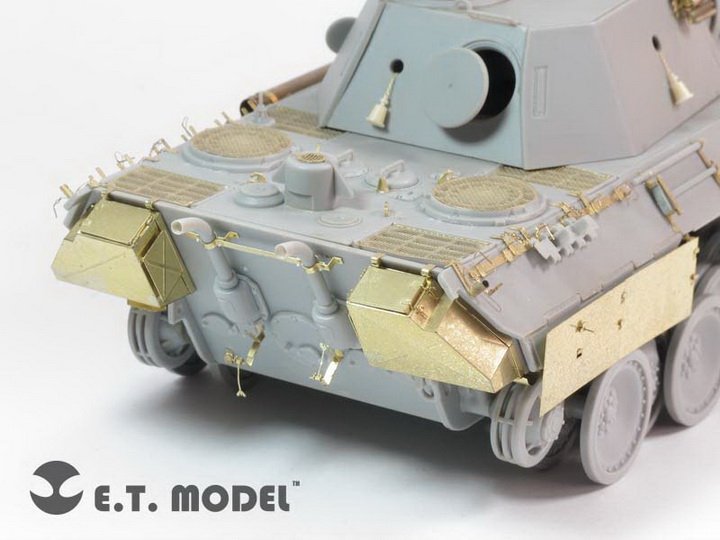 E.T. Model E35-124 WWII German Panther D Basic (For DRAGON Smart Kit) 1/35 – imagen 6
