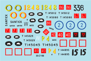 Star Decals 35-C1169 Sherman Mk II, Early production in 1942 1/35 – Bild 3