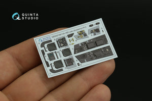 Quinta Studio QDS-32156 F/A-18D late 3D-Printed &amp;amp; coloured Interior on decal paper (Academy) (Small version) 1/32 – Bild 10