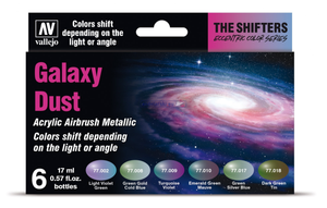 Vallejo 77092 Eccentric The Shifters Zestaw 6 farb 17ML - Galaxy Dust – imagen 2