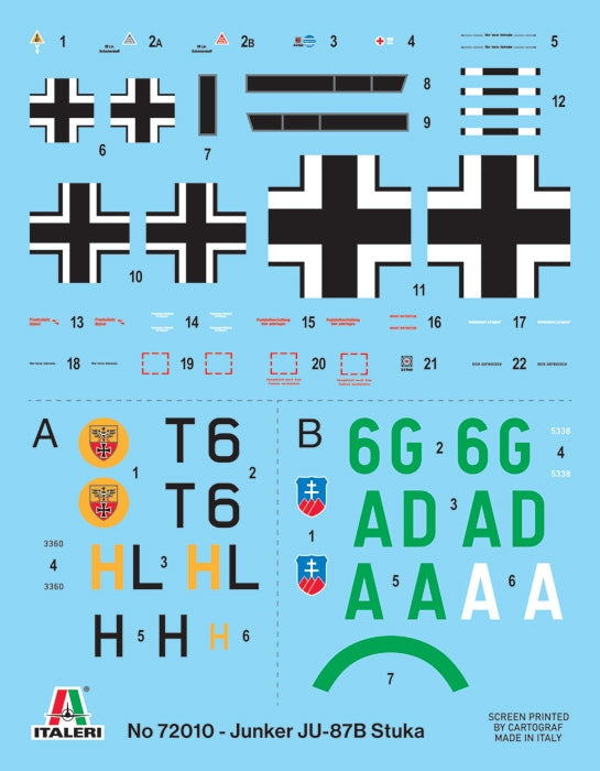 Italeri 72010 Junker Ju-87B Stuka - Complete Set For Modeling - Starter kit 1/72 – imagen 7