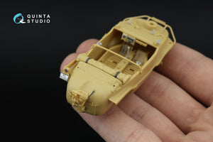 Quinta Studio QD+48553 Schwimmwagen type 166 3D-Printed &amp;amp; coloured Interior on decal paper (Tamiya) (with 3D-printed resin parts) 1/48 – imagen 9