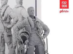 Gloria F32006 F-35A Pilot US Air Force 3D Printed Figures 1/32 – Bild 4