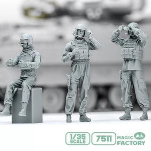 Magic Factory 7511 Modern U.S. Army Combat Vehicle Crew Set (2020s) 1/35 – imagen 2