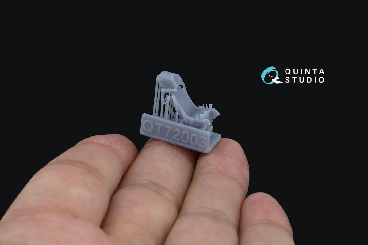 Quinta Studio QD+72150 MiG-29 9-13 3D-Printed coloured Interior on decal paper (7278 Zvezda) (with 3D-printed resin part) 1/72 – immagine 9