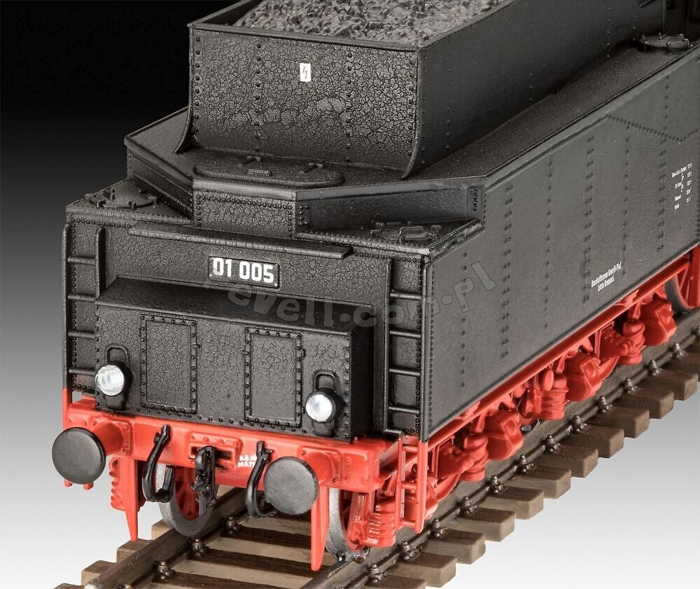 Revell 62172 Schnellzuglok BR01 mit Tender 2&amp;#39;2&amp;#39; T32 Model Set ( H0 ) 1/87 – imagen 6