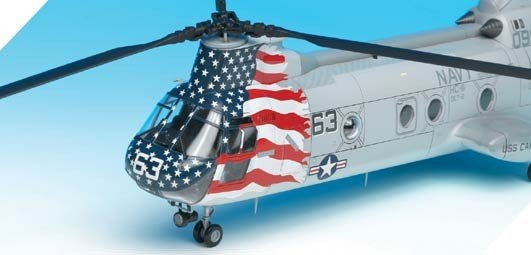 Academy 12207 CH-46D Sea Night 1/48 – immagine 6