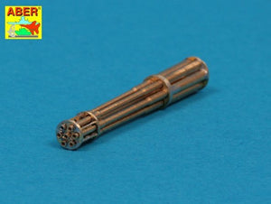 Aber A48 050 Set of barrels for 20 mm gun M61A1used in modern US Force aircrafts 1/48 – imagen 6