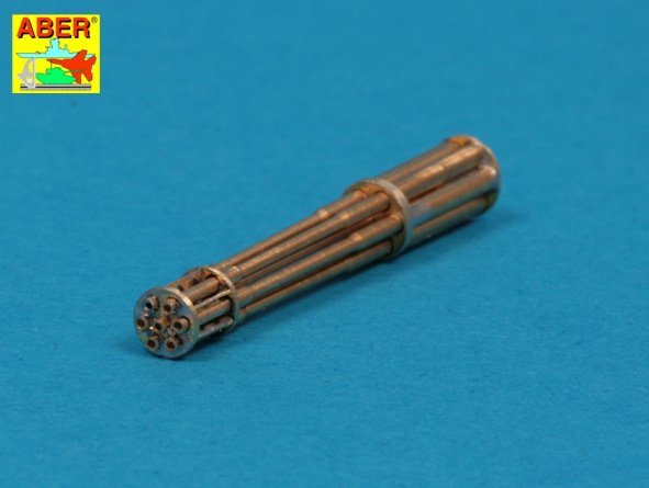 Aber A48 050 Set of barrels for 20 mm gun M61A1used in modern US Force aircrafts 1/48 – imagen 6