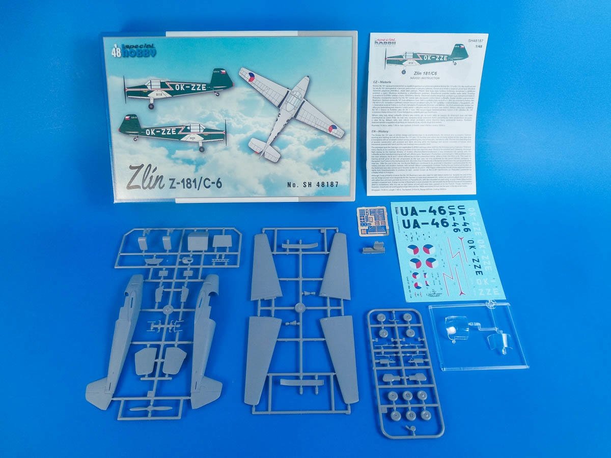 Special Hobby 48187 Zlin Z-181 / C-6 1/48 – imagen 2
