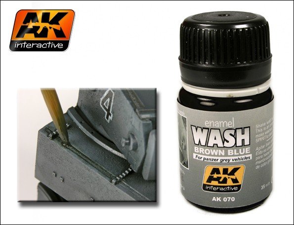 AK Interactive AK070 Nettoyant pour peinture Panzer Gray 35 ml