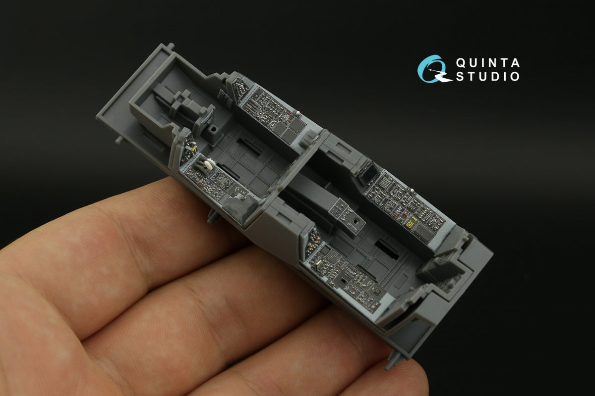 Quinta Studio QDS-48404 F-14B 3D-Printed &amp;amp; coloured Interior on decal paper (GWH) (small version) 1/48 – Bild 12