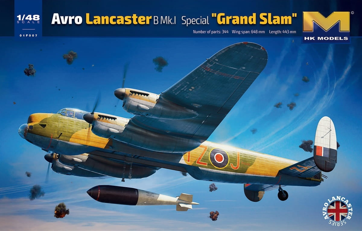 Maquette HK Models 01F007 Avro Lancaster B Mk.I Special Grand Slam 1/48 – image 2