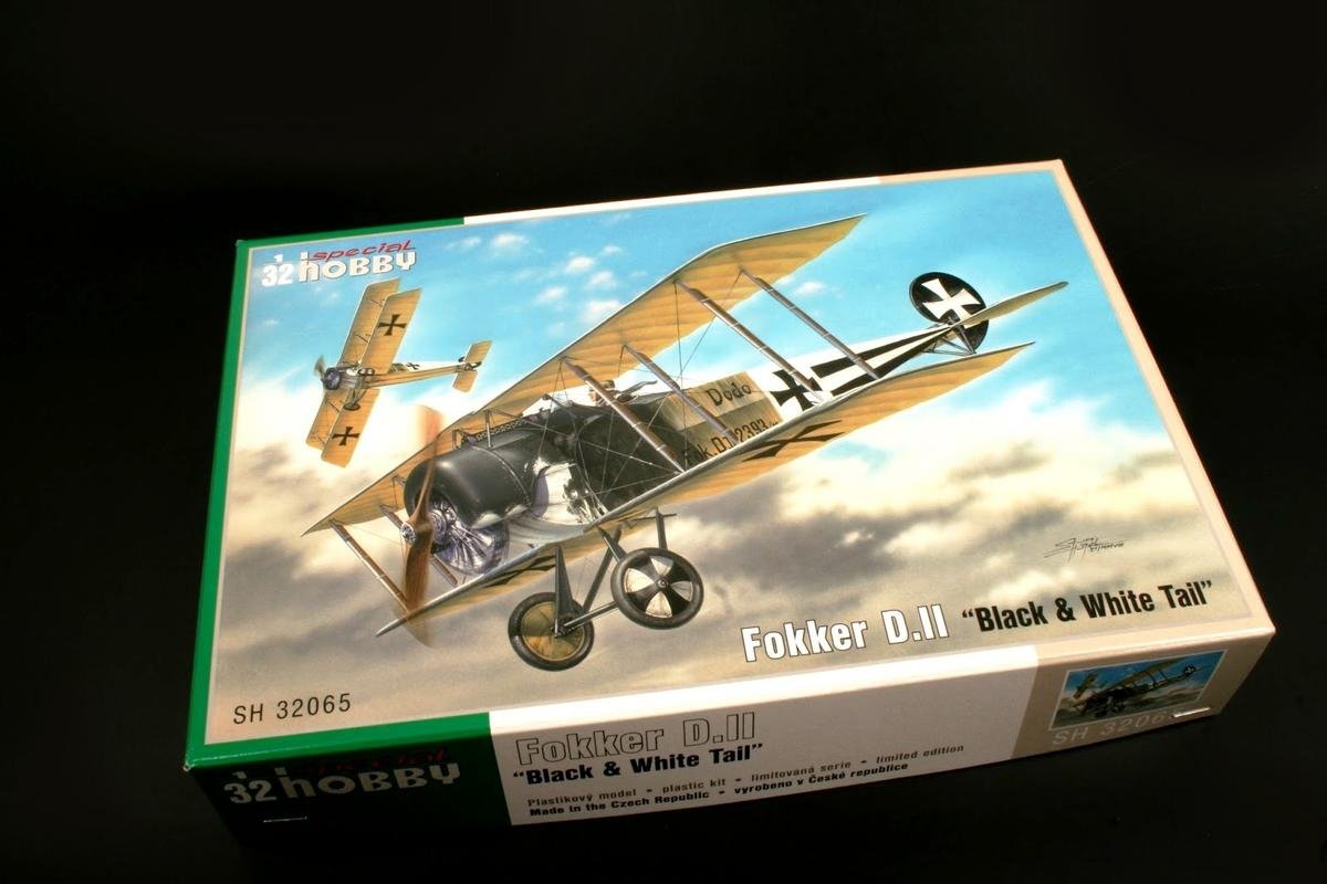 Special Hobby 32065 Fokker D. II Black &amp;amp; White Tail 1/32 – immagine 2