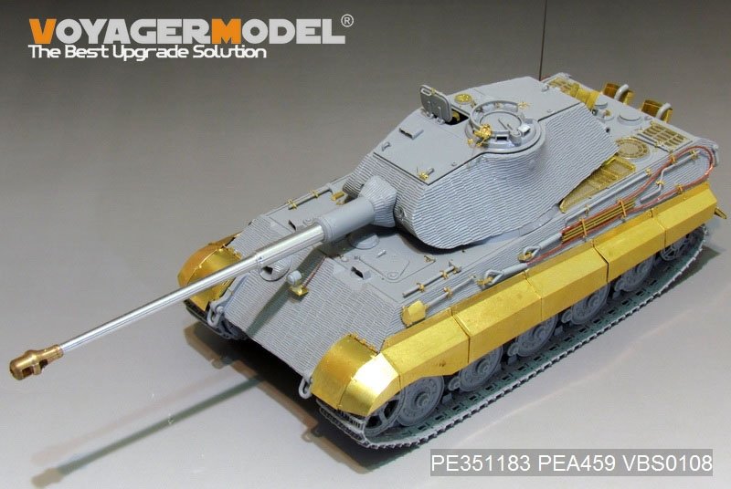 Voyager Model PE351183 WWII German King Tiger (Porsche Turret)（For DRAGON/ZVEZDA kit) 1/35 – imagen 5