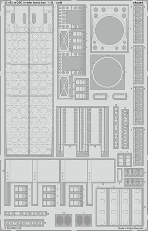 Eduard BIG33131 A-26C Invader PART II HOBBY BOSS 1/32 – imagen 2