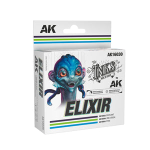 AK Interactive AK16030 ELIXIR – INK SET 3x30ml