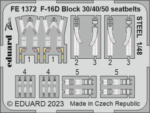Maquette Eduard BIG49385 F-16D Block 40 Kinetic au 1/48 – image 6
