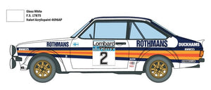 Italeri 3650 Ford Escort RS 1800 Mk.II Lombard RAC Rally 1/24 – image 2