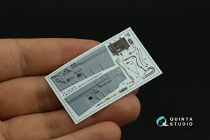 Quinta Studio QD32141 F-104G 3D-Printed &amp;amp; coloured Interior on decal paper (Italeri) 1/32 – imagen 6