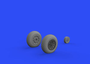 Eduard 648511 P-51D wheels diamond tread 2 1/48 EDUARD – imagen 2